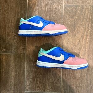 🎉HP🎉 Nike Dunk Low Salmon Toe Kids' Sneakers